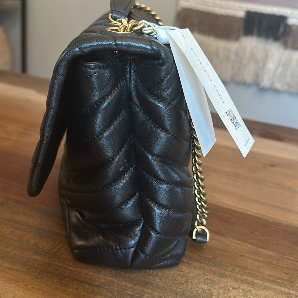 Tory Burch Kira Chevron Convertible Purse/ Bag - Picture 7 of 16